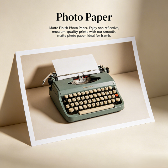 Professional Inkjet Photo Printing Paper Bead Surface One Side Glossy 180g-260gsm Sizes A5 for Photography