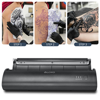 Machine de transfert de tatouage thermique sans fil, P40, chargeur USB professionnel, imprimante de pochoirs de tatouage temporaire