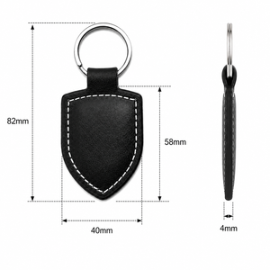 Llavero NFC de Cuero Personalizado, Etiqueta Inteligente NTAG213, <span class=keywords><strong>Tarjeta</strong></span> de Visita Digital para Regalos Empresariales, Compartir Contactos y Sitios Web - Product Image 5