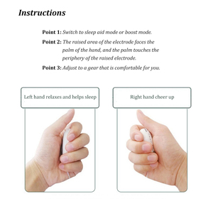 Dispositivo <span class=keywords><strong>de</strong></span> terapia física para insomnio CES, dispositivo <span class=keywords><strong>de</strong></span> ayuda para dormir <span class=keywords><strong>de</strong></span> mano, recargable por USB - Product Image 3
