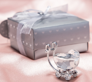 Candle Souvenir Crystal Craft Carriage <strong>Wedding</strong> Favors Cake Place Card Holder Spoon <strong>Box</strong> - Product Image 4