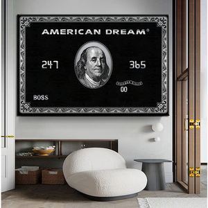 Quadri su Tela Ispirati al Sogno Americano, Stampe Motivazionali da Parete - Product Image 4