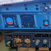 Periféricos de Juego de Simulación de Vuelo Airbus A320, Control EFIS Izquierdo Simulado, QFCU FCU EFIS, Piloto Automático, Aeropuertos Interiores, Simulación de Carreras, Cabina de Simulación