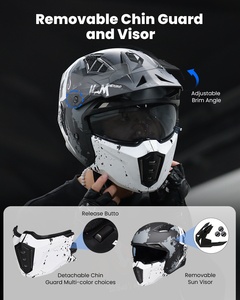 Casco de Motocicleta Abierto ILM, Estilo Vintage Retro, Modelo Z302, <span class=keywords><strong>Precio</strong></span> Económico - Product Image 2
