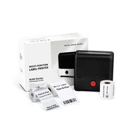 Rouleau d'étiquettes autocollantes thermiques directes personnalisées blanches pour imprimante mobile de poche Phomeo M110 M220