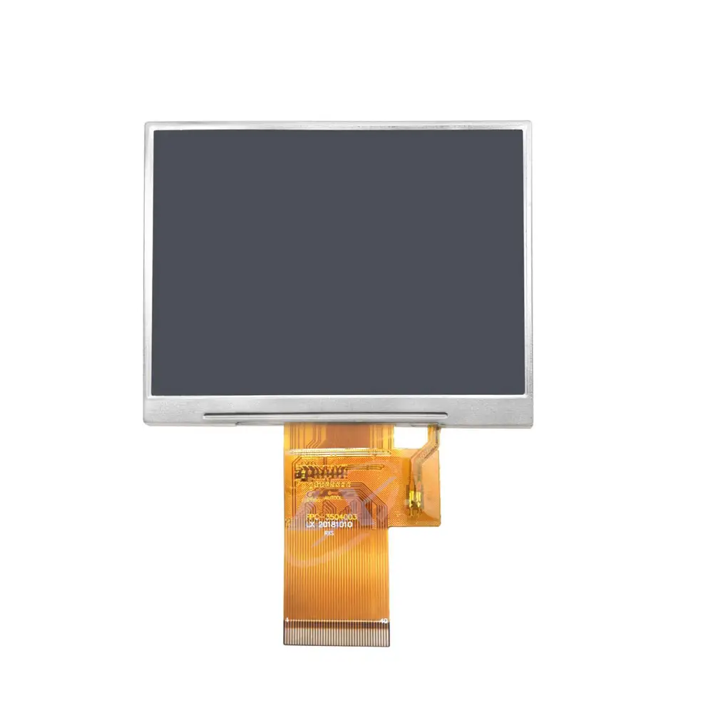 3.5 inch TFT LCD screen 450 cd/m2 ST7272A 320*240 RGB interface screen displays RTP or CTP Available