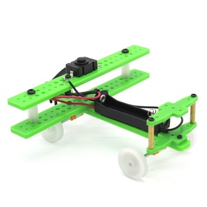 Eparthub mô hình máy bay nhỏ cánh cố định màu xanh lá cây sinh viên khoa học và công nghệ phát minh giáo dục hỗ trợ giảng dạy - Product Image 4