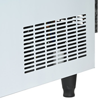 Macchina Automatica Commerciale per Produzione Blocchi di Ghiaccio 120kg Alta Produttività in Acciaio Inox con Controllo Touch Screen LED per Casa e Azienda