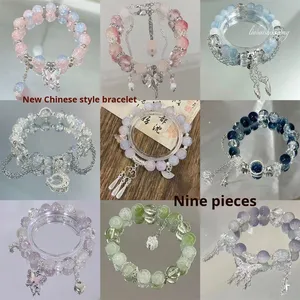 चीनी शैली की तितली प्राकृतिक पत्थर की एक ही शैली की महिलाओं की छाप हल्की लक्जरी आला उच्च अंत स्वभाव - Product Image 1