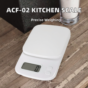 Wholesale Zengjie ACF-02 <b>Kitchen</b> Food Scale Digital Display ABS Stainless Steel High Precision 1g Accuracy Household Baking - Product Image 2