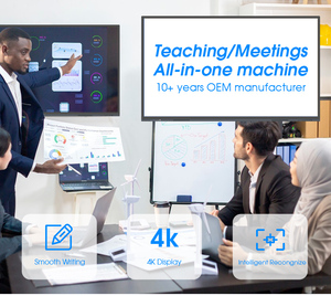 55/65/75/86/98 Inch Touch Screen LED Display Flat Digital Smart Interactive <b>Board</b> Panel Whiteboard at Great Price - Product Image 3