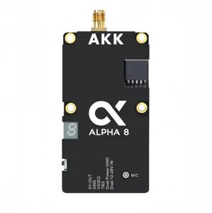 5.8G 4990-5945M AKK Alpha8 8W VTX FPV 无人机配件视频发射器 25mW/1000mW/3000mW/5000mW/8000mW 80通道长距离低延迟 - Product Image 1