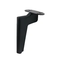 Pieds de table à manger en fer forgé contemporains, robustes, épais et durables, pour meubles modernes