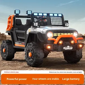 Auto Giocattolo Elettrica Fuoristrada a Quattro Ruote con Telecomando per Bambini, Batteria 12V, in Plastica, per Ragazzi e Ragazze dai 1 ai 6 Anni - Product Image 4