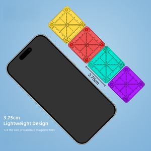 Montessori 3D DIY Plastik Taşınabilir Çocuklar İçin Öğrenme Zekâ Geliştirici Eğitici Oyun Blokları ve Model Yapım Oyuncak Blokları Seti - Product Image 5