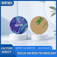 13.56MHz ISO14443A NFC Forum Tip 2 Etiket NFC213 NFC215 NFC216 Temassız RFID Etiketi Erişim Kontrolü Ödeme Otel Anahtarı için