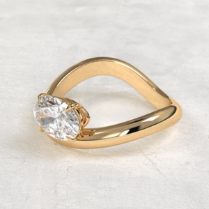 <span class=keywords><strong>Bague</strong></span> <span class=keywords><strong>de</strong></span> fiançailles en or massif 14k 18k avec diamant <span class=keywords><strong>de</strong></span> laboratoire certifié IGI CVD HPHT pour femme, 2ct 3ct VVS, bijoux sur mesure - Product Image 2