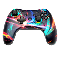 Control Inalámbrico para Switch con Joystick de Efecto Hall, Iluminación RGB, Botones Traseros Programables, Función Turbo y Decoración In-Mold