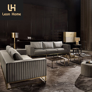 Canapé de luxe de meubles italiens de style européen 123 places de vente chaude pour le salon - Product Image 6
