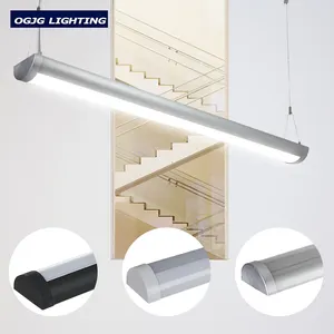 OGJG 2ft 4ft 8ft iluminação indireta direta linkable pendurado led linear para cima e para baixo luz pingente luzes