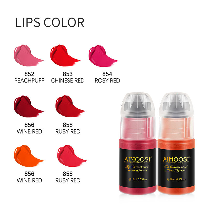 Selección de color de labios