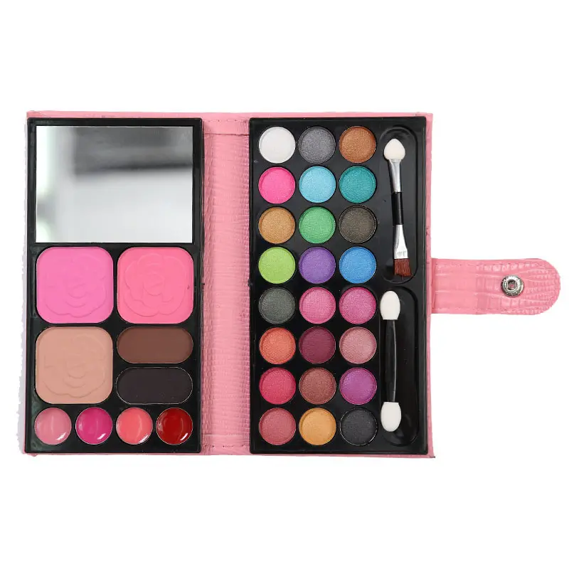 high quality makeup private label Waterproof non-flying powder 35 color custom eye shadow palette