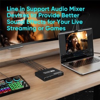 Carte de capture vidéo HDMI SY USB 3.2 4K 60Hz pour enregistreur de streaming en direct avec fonctionnalités USB-C pour HDMI, boucle USB et vidéo de jeu