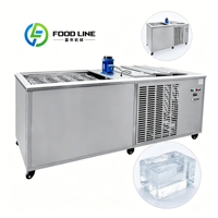 Machine à glaçons commerciale pour restaurants et hôtels, fabrication rapide de glaçons