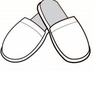 Pantuflas Desechables de Hotel para Interiores, de Felpa Coral, Ecológicas, con Punta Cerrada, Talla Grande, con Suela Acolchada - Product Image 3