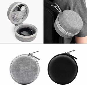 Étui de transport pour montre, étanche, résistant aux chocs, personnalisé, en EVA, avec fermeture éclair, design rond à coque rigide - Product Image 4