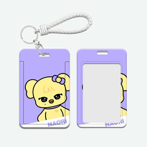 Venta al por mayor Kpop Idol Group Cute Cartoon IVE MINIVE Bus Card Cover Tarjetero - Product Image 2