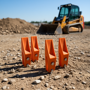 Juego de Dientes de Repuesto para Cucharón Naranja, Tornillo de 7.34 para Cucharones de 5/8 Pulgadas, Accesorio para Miniexcavadora - Product Image 2
