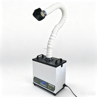 Extracteur de fumée de soudure portable avec filtre à charbon actif / filtre à fumée personnel mobile
