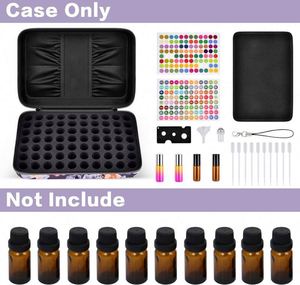 Étui de rangement pour huiles essentielles, capacité 70 flacons - Étui rigide de transport pour Artnaturals, Young Living, etc. - Product Image 2