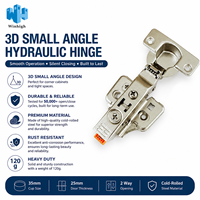 Charnières 3D à fermeture douce MS hydrauliques réglables arbitraires bidirectionnelles de nouveau Style pour porte d'armoire