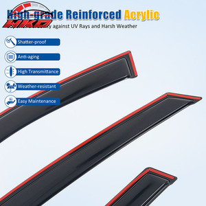 <b>For</b> Nissan Rogue 21-25 4PCS In-channel <b>Window</b> Visors Side Rain Sun Vent <b>Shade</b> - Product Image 4