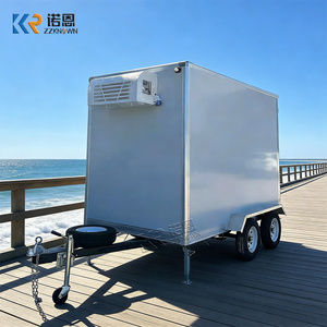 Remolque Refrigerado Personalizado, Remolque Móvil <span class=keywords><strong>de</strong></span> Almacenamiento en Frío, Unidad <span class=keywords><strong>de</strong></span> Refrigeración para Catering al Aire Libre, Entrega <span class=keywords><strong>de</strong></span> Alimentos, Almacenamiento <span class=keywords><strong>de</strong></span> Carne y Pescado - Product Image 2