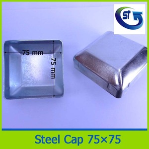 Embout de <span class=keywords><strong>poteau</strong></span> en <span class=keywords><strong>acier</strong></span> pour clôture métallique - Product Image 5