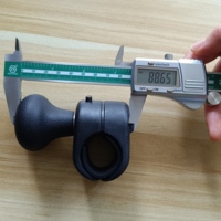 MUNIU Nouveau Bouton Rotatif pour Volant de Voiture en Alliage de Zinc et Acier Inoxydable pour Aides à la Conduite pour Personnes Handicapées