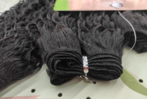 Human Hair Touch Packet Hair <strong>Jerry</strong> Curly 22&quot;24&quot;26&quot; 240gram Super Soft Matte Fiber Hot Sale Cheap <strong>Weave</strong> Hair Extension - Product Image 2