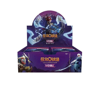 Xxiao Cartes Flash Dorées Rares Originales de Jeux de Cartes Classiques Simplifiés en Chinois TCG League of Legends Riftbounds – Boîte en Papier