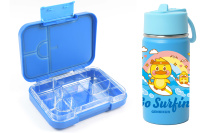 Conteneur de stockage alimentaire breveté AOHEA avec couvercle à compartiments étanches, compatible micro-ondes et lave-vaisselle, boîte à lunch bento pour l'école