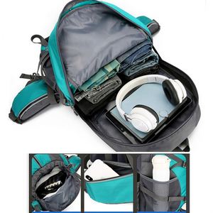 Sac à dos de randonnée ultraléger personnalisé pour l'extérieur, 60l, imperméable, sac à dos de voyage, sac à dos de trekking, sac à dos de course - Product Image 3