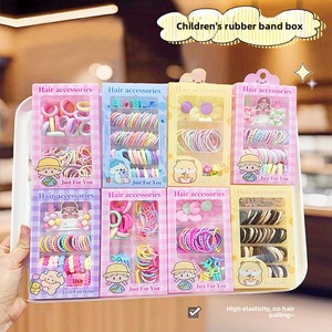 Set Regalo di Accessori per <span class=keywords><strong>Capelli</strong></span> Stile Coreano per Bambine, Elastici e Fermagli Boutique per Feste - Product Image 2