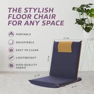 <strong>Floor</strong> Chair Back Support <strong>Floor</strong> <strong>Seating</strong> for Gaming Meditation Classroom and Living Room Adults and Kids Chairs for Bedroom - Product Image 6