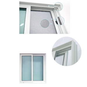 Fenêtre coulissante HOFFEN PLUS en PVC 120x110 blanche avec vitrage en filet, insonorisée, étanche et isolante thermiquement - Product Image 6