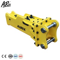 AURIX-HB Mini Brise-roche hydraulique à burin latéral, qualité supérieure, nouveau produit en vente, CE, prix du brise-roche pour excavatrice Doosan
