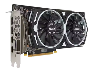 Carte graphique Radeon Rx580 8g ARMOR SP 2048SP pour jeux et bureau, GPU 580 8gb, carte graphique pour jeux, carte graphique Radeon Rx5 - Product Image 3