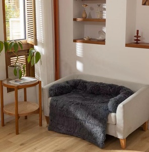 Super Soft Long Plüsch Wasserdicht <span class=keywords><strong>Pet</strong></span> Dog Couch Zubehör Abdeckung Abnehmbar Four Seasons Verfügbar Wasch bares Sofa kissen <span class=keywords><strong>Pet</strong></span> Bed - Product Image 2