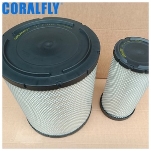 CORALFLY OEM/ODM Filtro de Aire para Camiones y Excavadoras de Alta Filtración, Repuestos 6I2501 6I2502 P532501 AF25126M AF25125M - Product Image 4